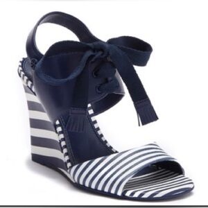 TORY BURCH MARITIME 100MM WEDGE SANDAL